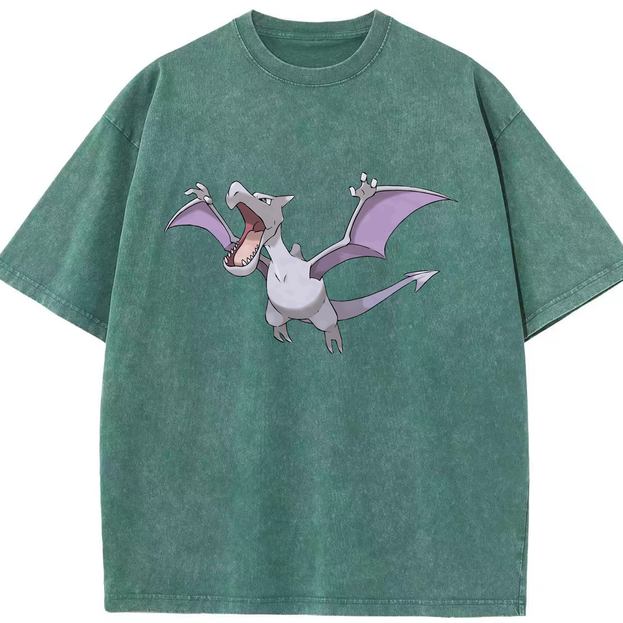 （画像用） ポケットモンスター Pokémon 綿100% ヴィンテージ風 半袖Tシャツ（フロントプリント）